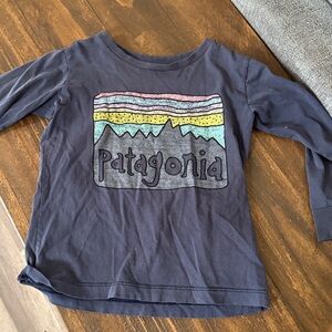 Patagonia Dark Blue Graphic Tee